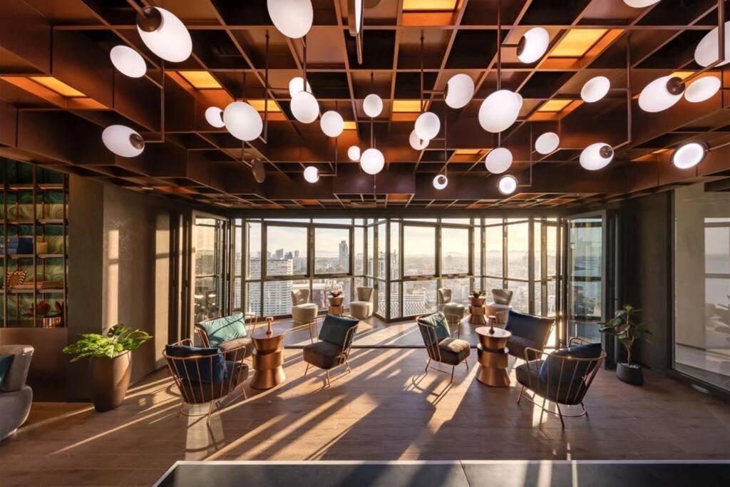 Downtown Chic Condo Rooftop Pool #En797 Pattaya Eksteriør bilde