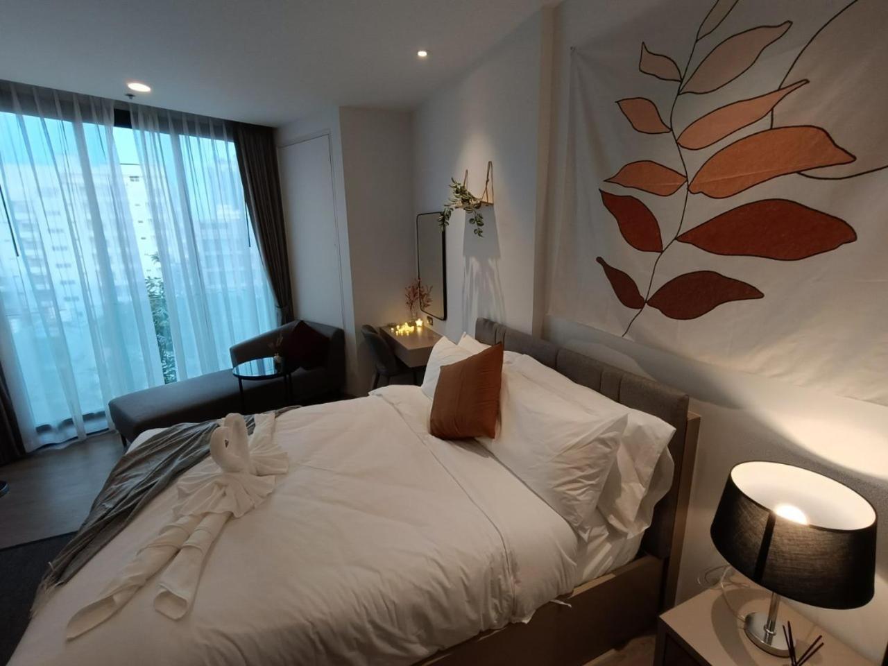 Downtown Chic Condo Rooftop Pool #En797 Pattaya Eksteriør bilde