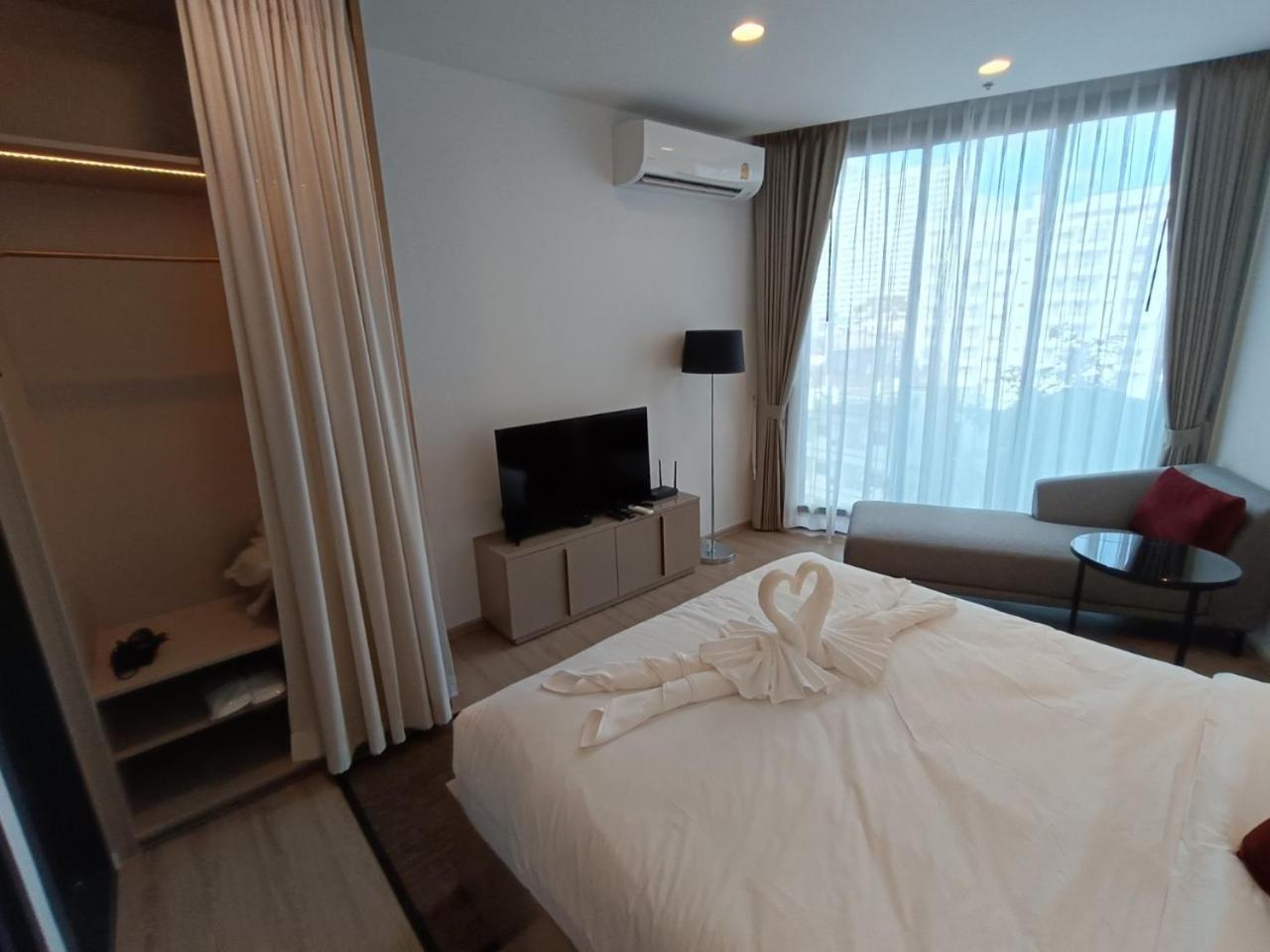 Downtown Chic Condo Rooftop Pool #En797 Pattaya Eksteriør bilde